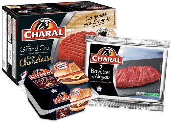 Visuel des produits phares de la marque Charal