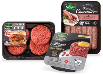 Visuel des produits phares de la marque Socopa