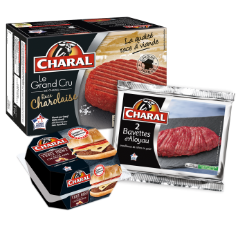 visual of Charal's product packaging